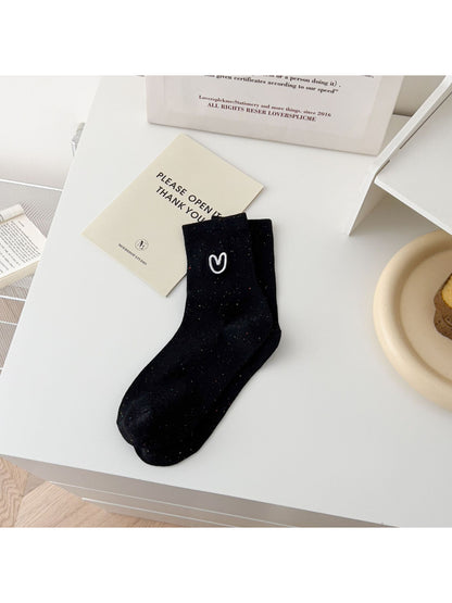 Rufia - Sweetheart Confetti Crew Socks