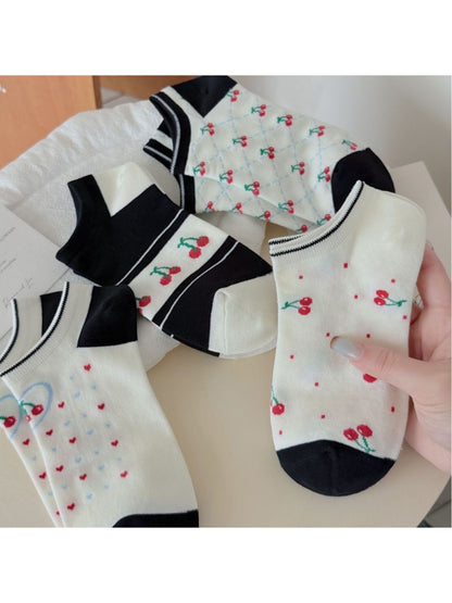 Rufia - Cute Cherry No Show Socks product image 1