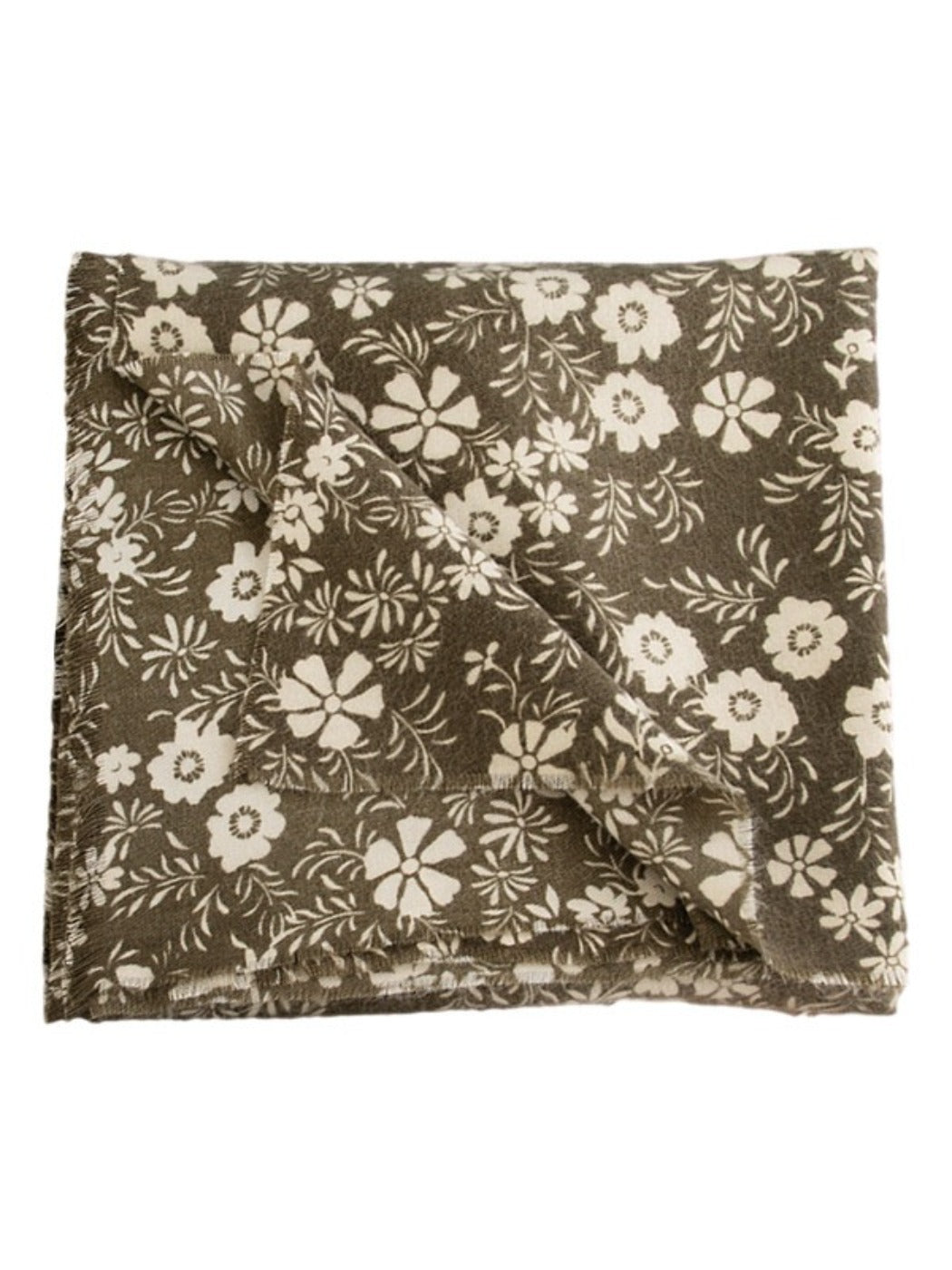Scarvii - Winter Floral Print Scarf & Shawl