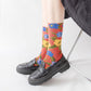 Rufia - Summer Floral Pattern Socks