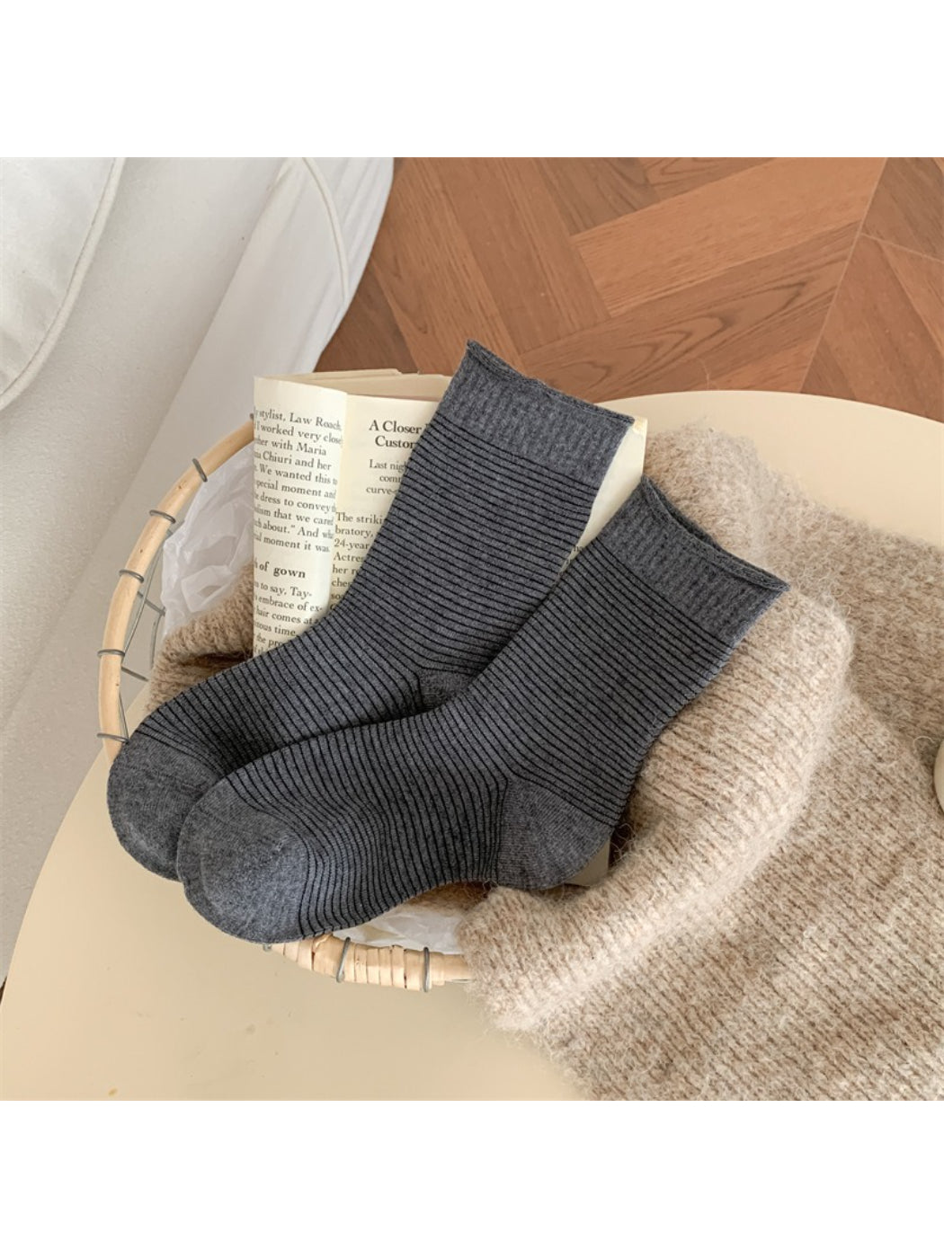 Rufia - Soft Colour Block Character Crew Socks product image 8