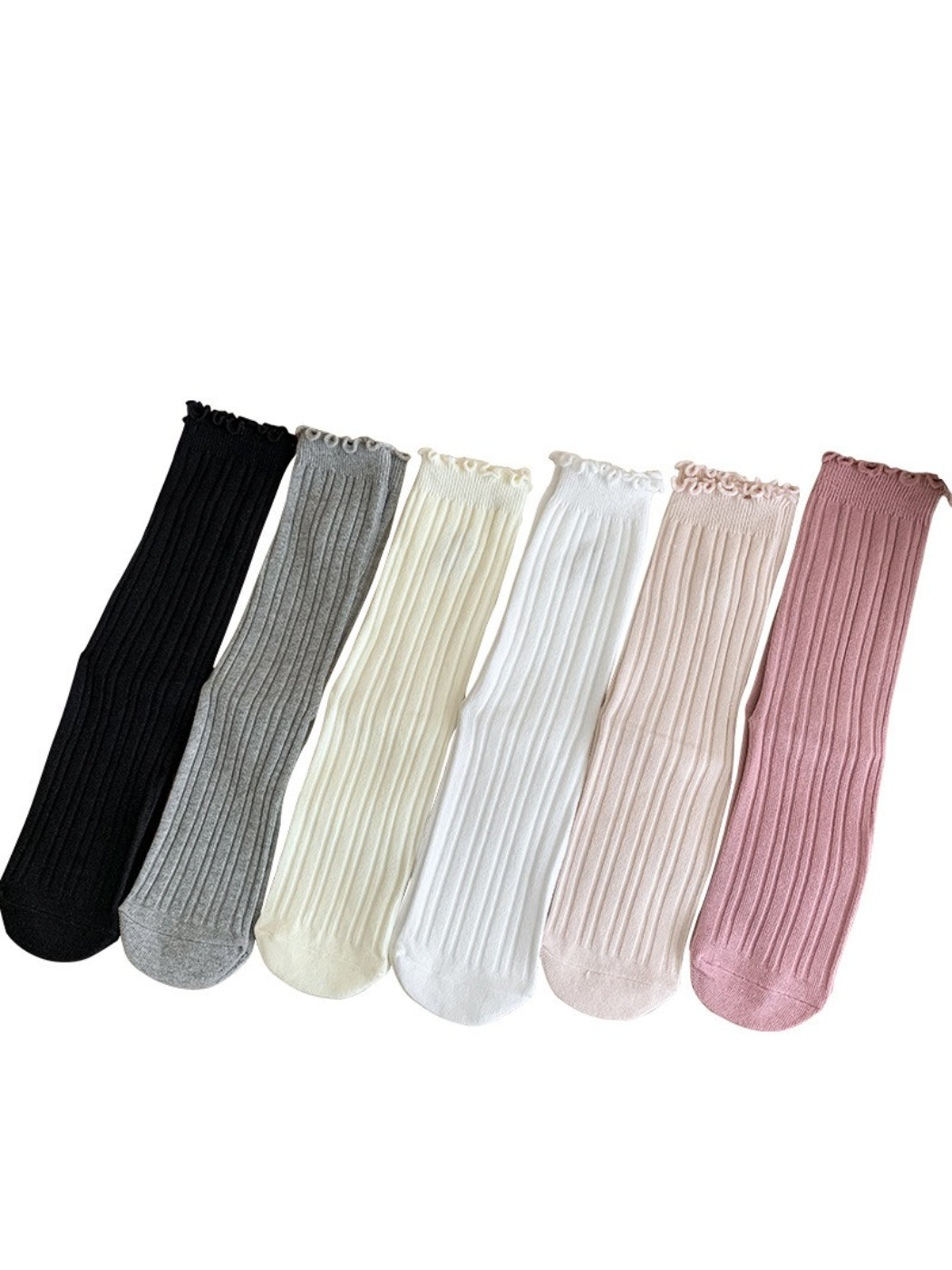 Rufia - Ruffle Bunny Embroidered Crew Socks product image 3