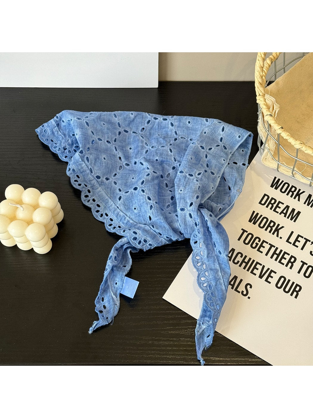 Scarvii - Casual Hollow Out Triangle Bandana