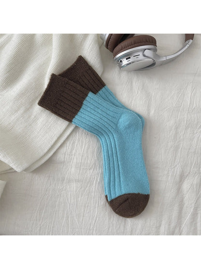 Rufia - Bold Colorblock Crew Socks