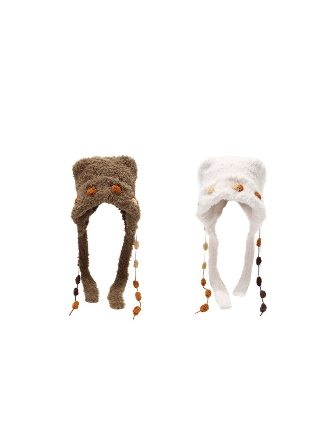 Haila – Cozy Plush Bear Ear Winter Beanie