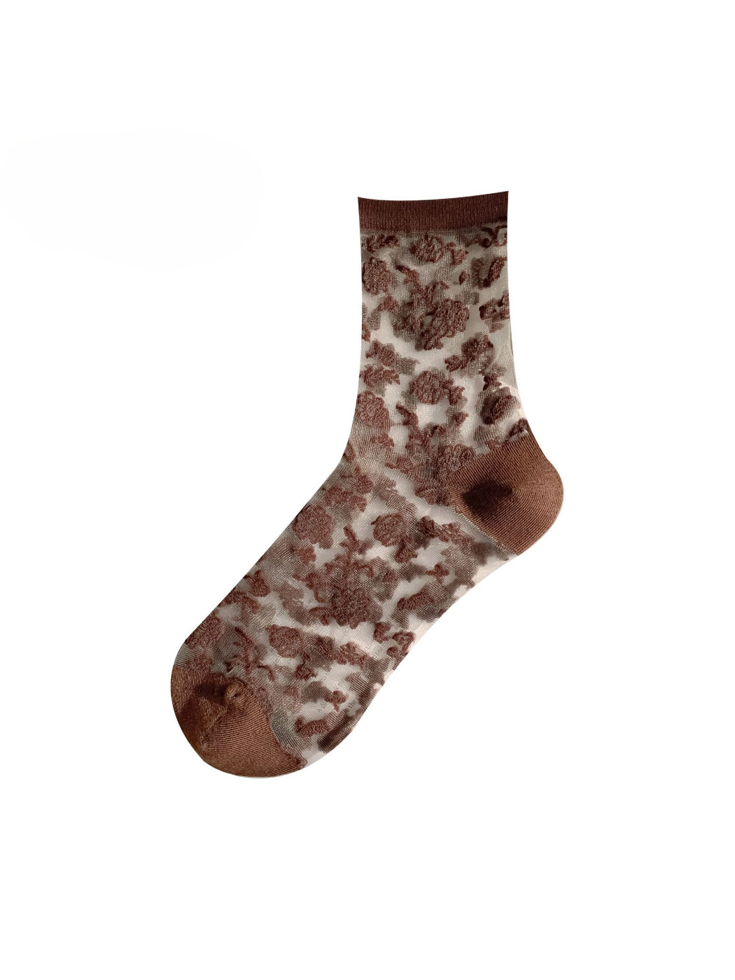 Rufia - Elegant Bloom Sheer Lace Socks