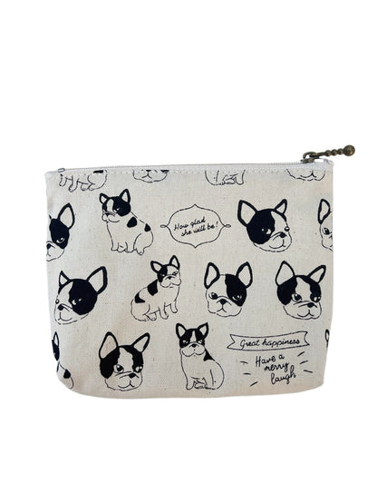 Cosbai small coin purse with a colorful and cute cartoon animal print