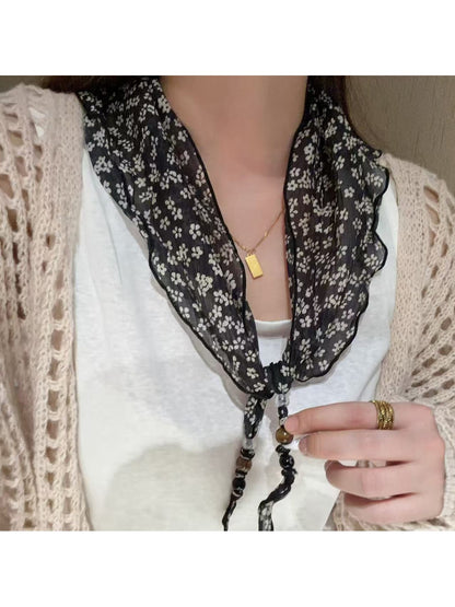 Scarvii - Elegant Lightweight Neck Accent Scarf