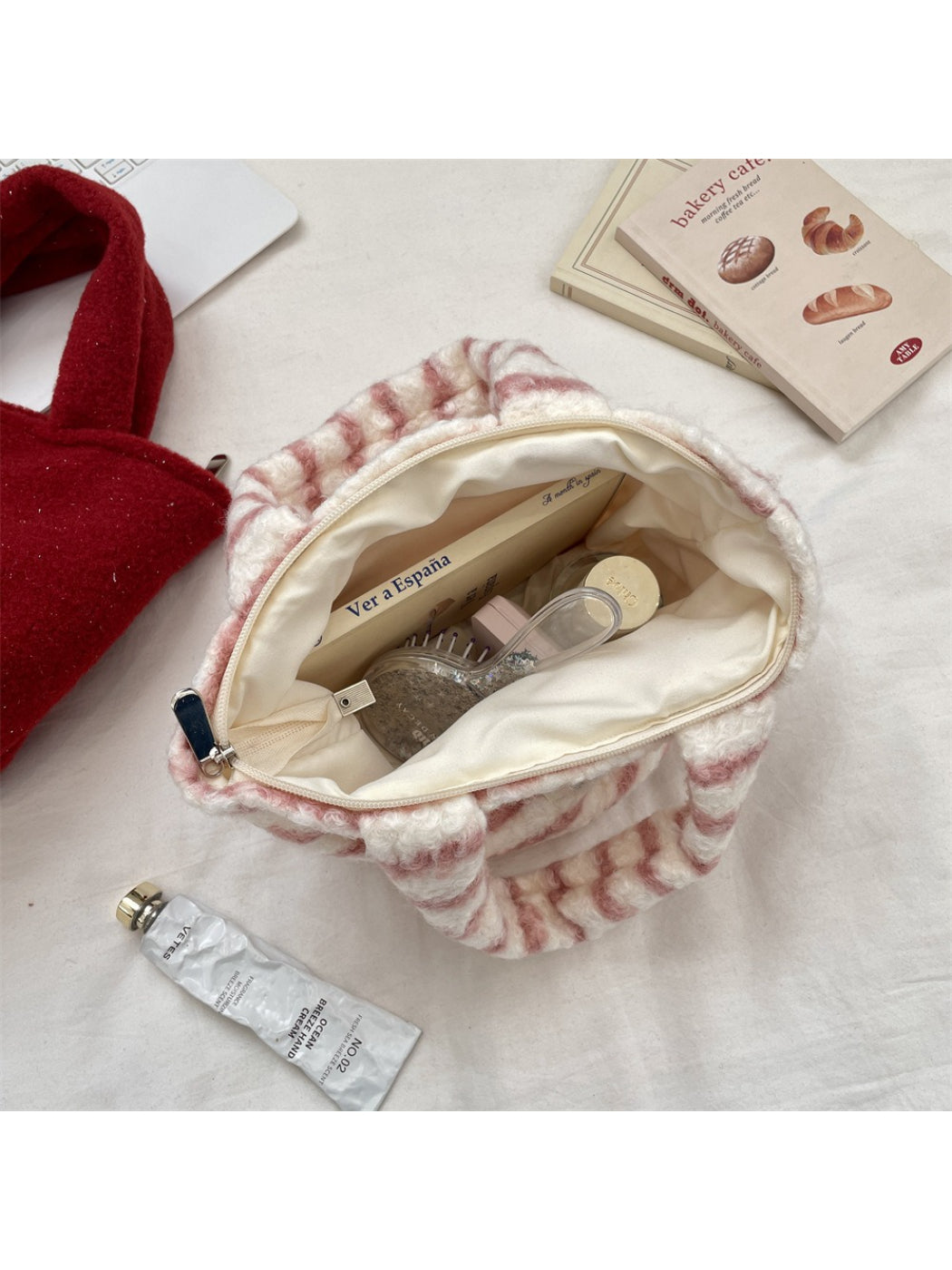 Cosbai - Mini Soft Textured Tote Bag