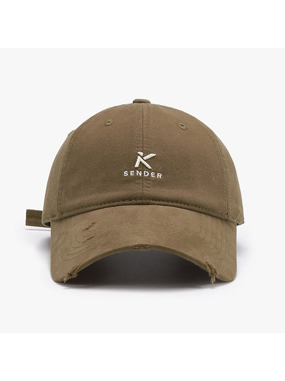 Haila - Letter Embroidery Casual Baseball Cap