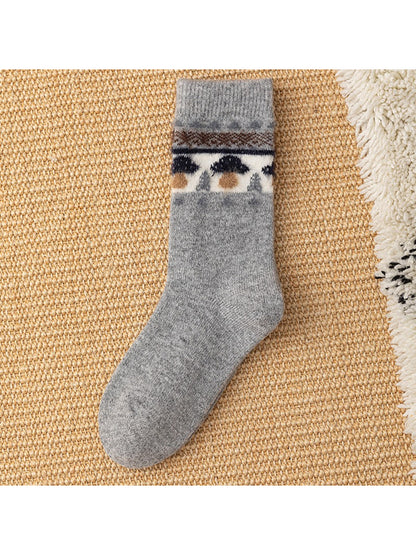 Rufia - Mushroom Pattern Knit Crew Socks product image 6