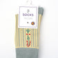 Rufia - Vintage Pattern Women's Socks for Fall & Winter