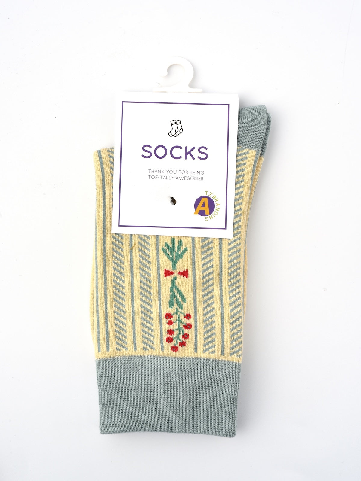 Rufia - Vintage Pattern Women's Socks for Fall & Winter