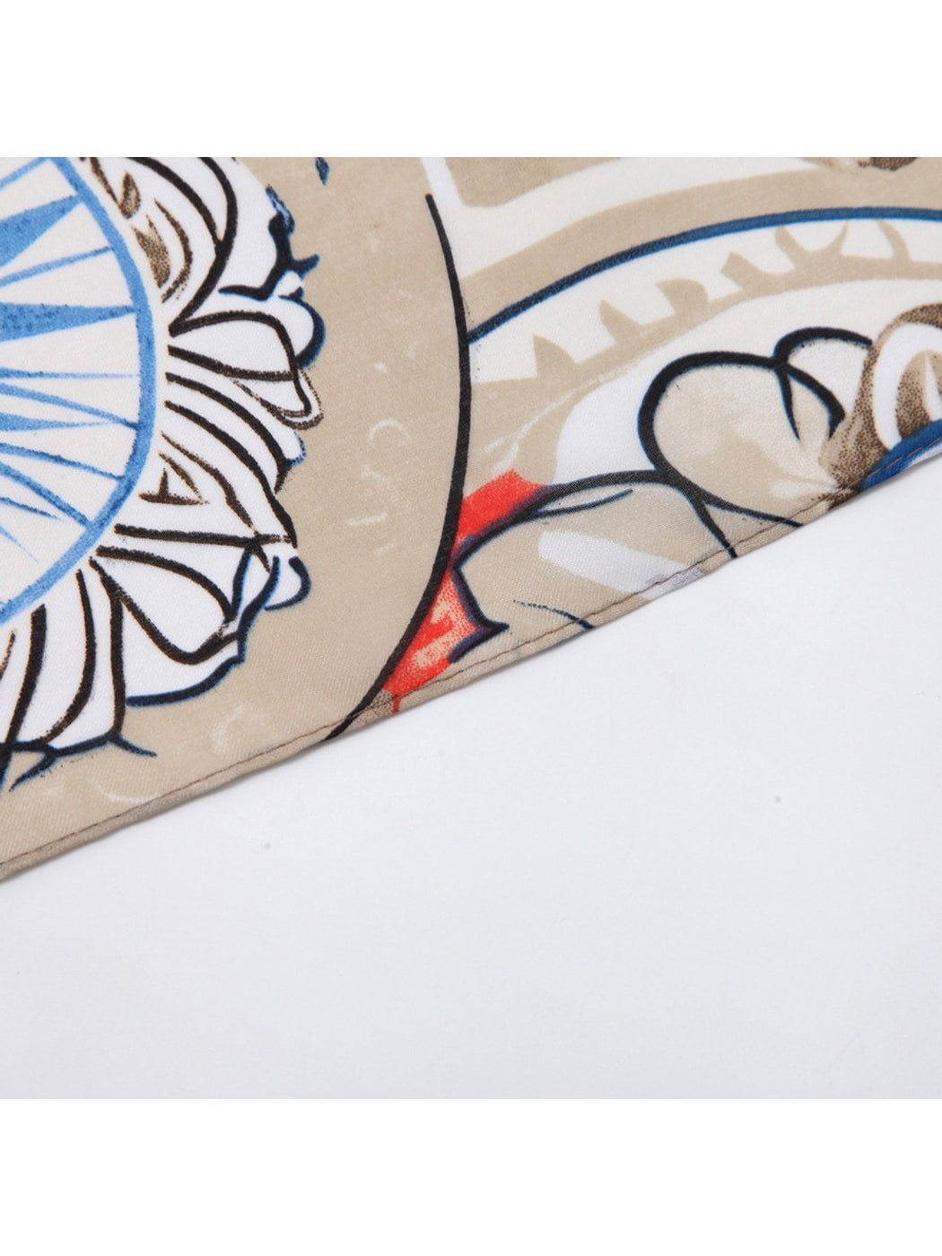 Scarvii - Mandala Print Long Fashion Scarf