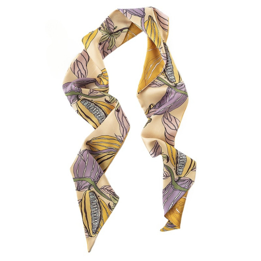 Scarvii - Colorful Print Neck Scarf - British & Classic