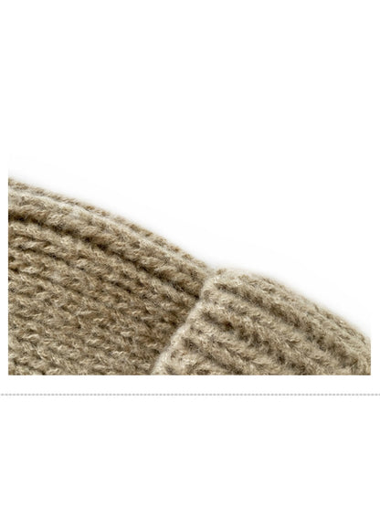 Haila - Women's Solid Color Knitted Beanie