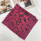 Scarvii - Stripe Floral Print Scarf - Elegant & Versatile
