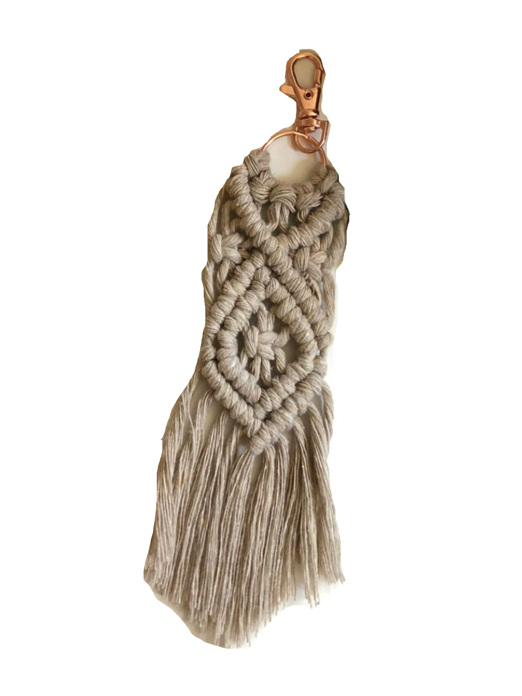 Koco Braided Keychain with Fringe Bag Charm & Accessory product shape