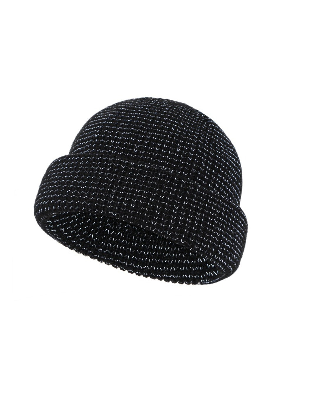 Haila - Classic Textured Knit Cuffed Beanie