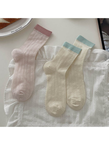 Rufia - Relaxed Mesh Panel Crew Socks