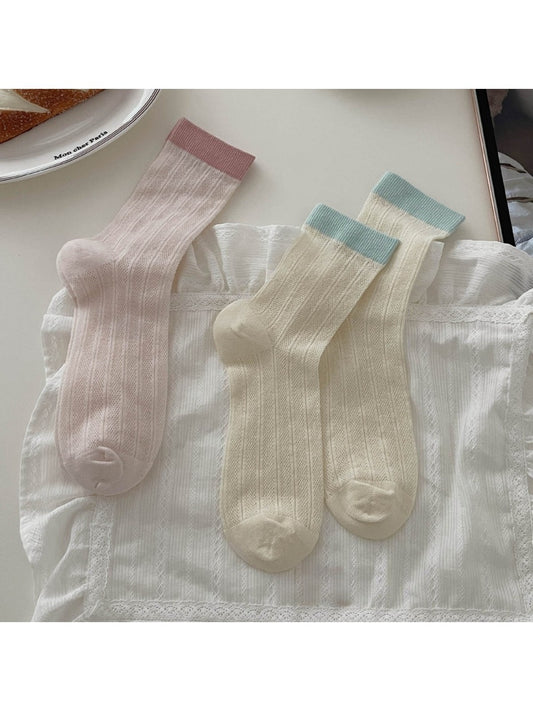 Rufia - Relaxed Mesh Panel Crew Socks