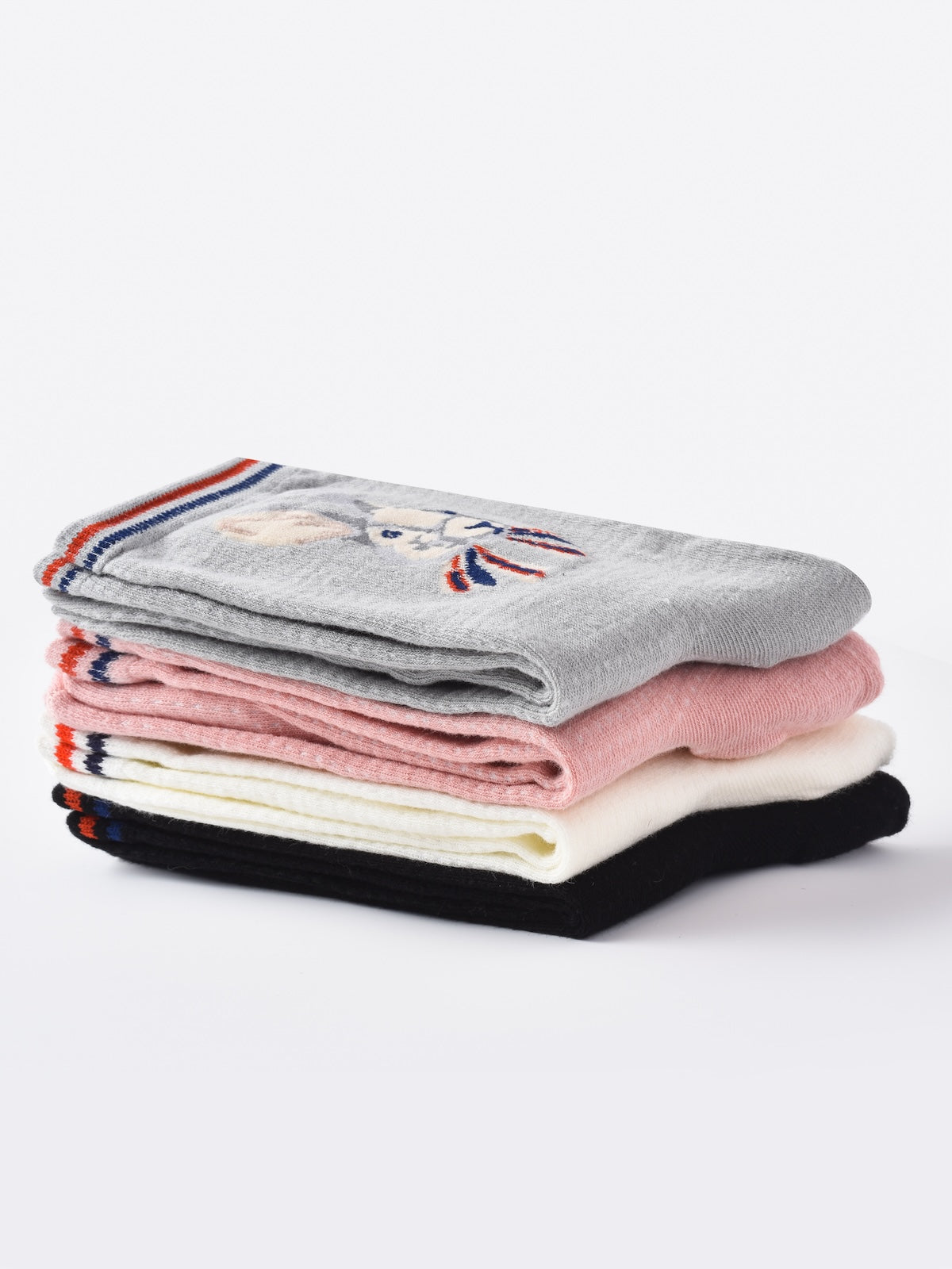 Rufia - Bunny Head Stripe Crew Socks product image 2