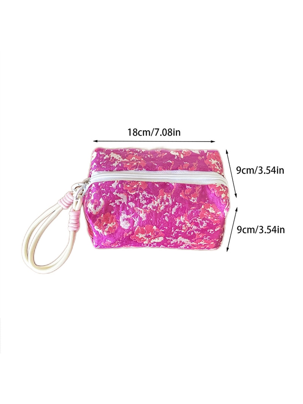 Cosbai - Fresh Sweet Zipper Makeup Bag Pouch