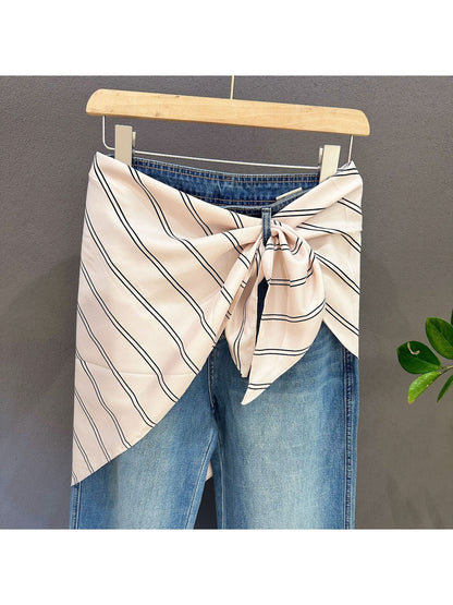 Scarvii - Simple Diagonal Stripe Triangle Bandana
