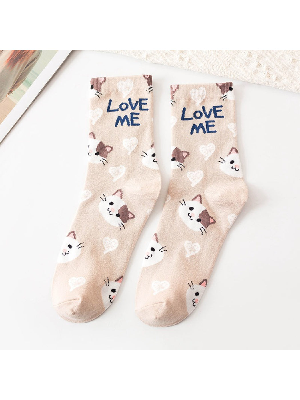 Rufia - Love Me Animal Crew Socks product image 7