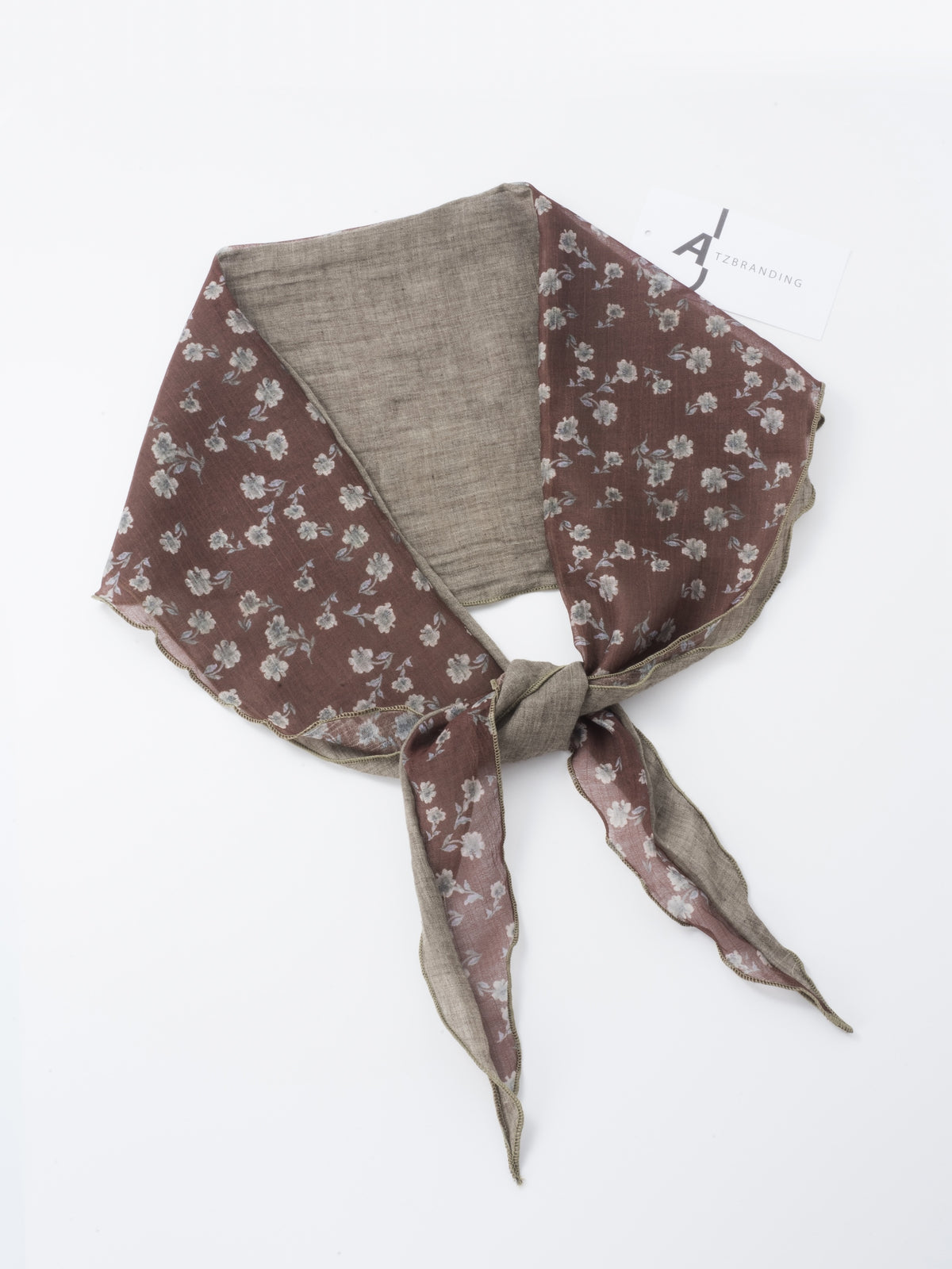 Scarvii - Boho Floral Triangle Bandana Scarf