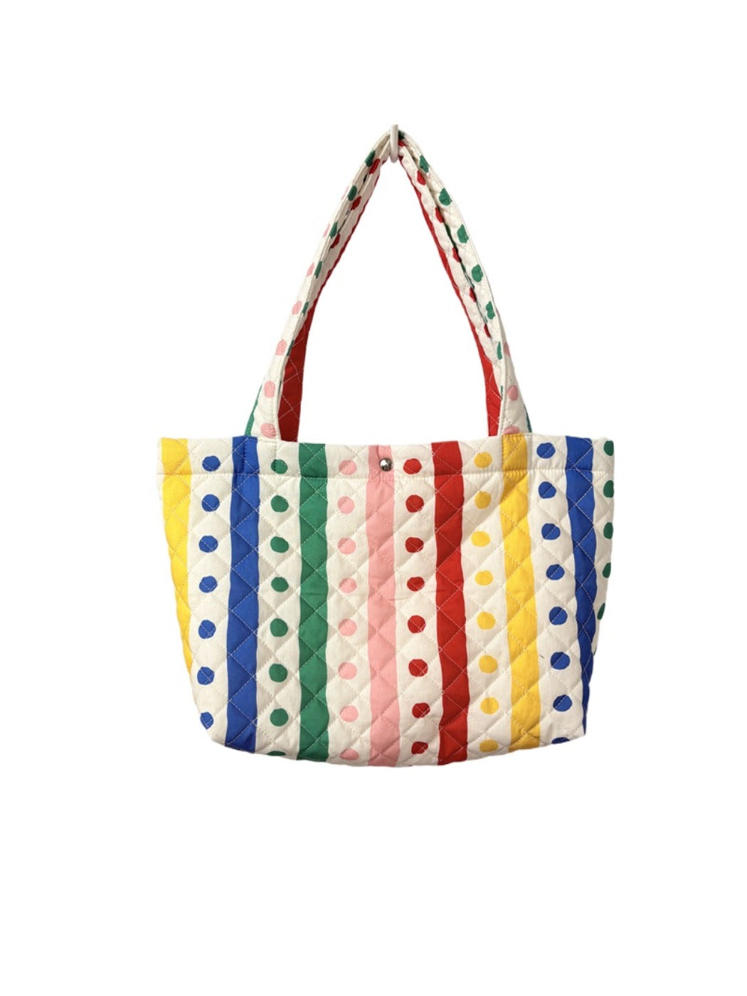 Cosbai – Quilted Cartoon Tote Bag