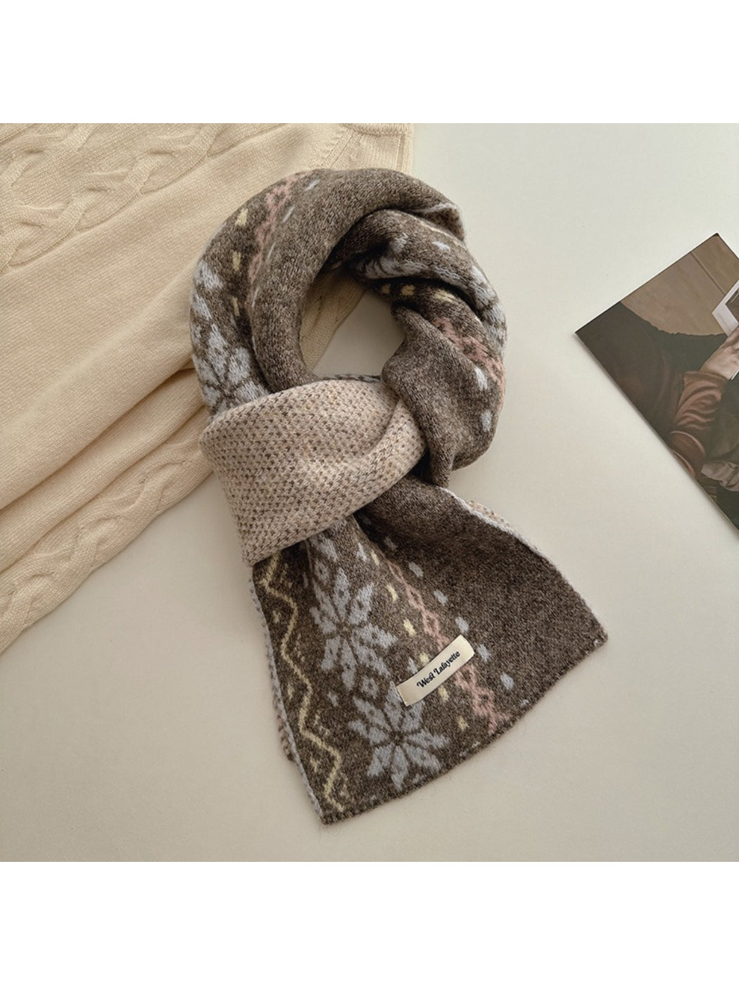 Scarvii - Nordic Pattern Winter Scarf
