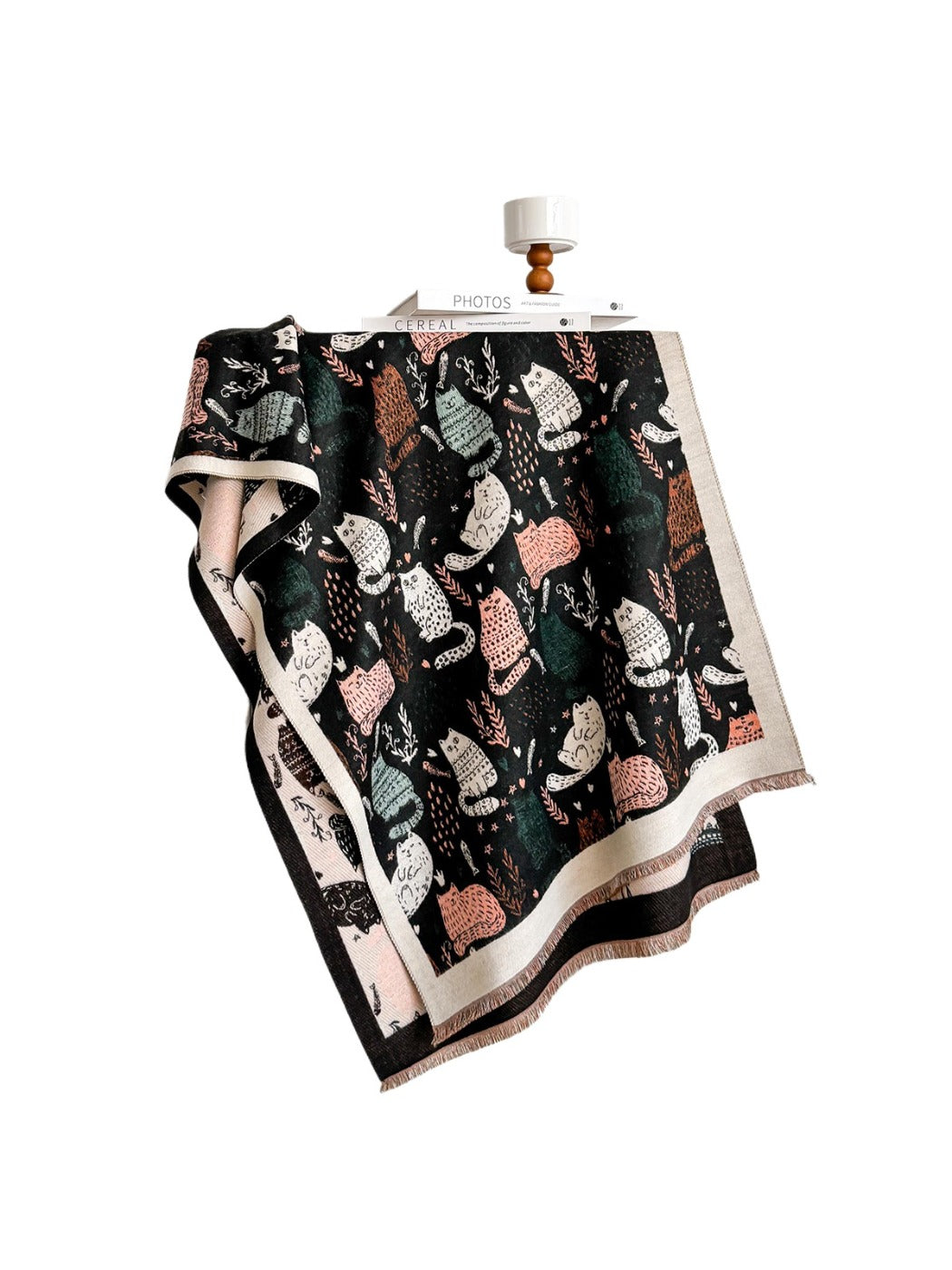Scarvii - Cozy Winter Artistic Pattern Scarf