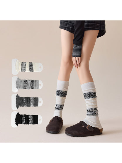 Rufia - Cozy Rib Knit Slouch Leg Warmers