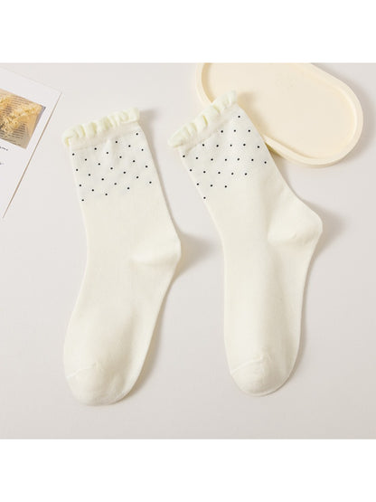 Rufia - Mini Dot Ruffle Crew Socks product image 5
