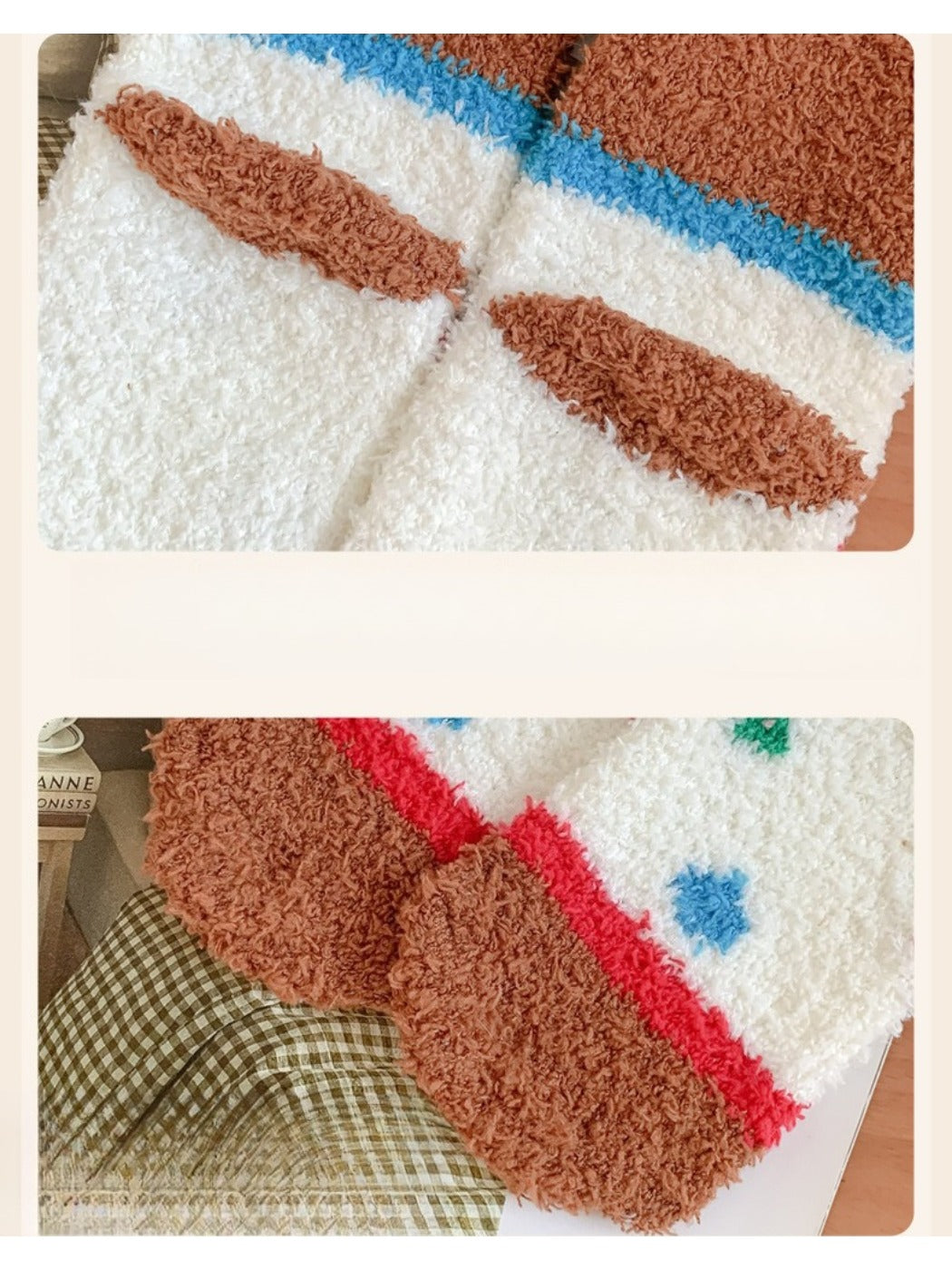 Rufia - Dachshund Plush Socks with Long Ears
