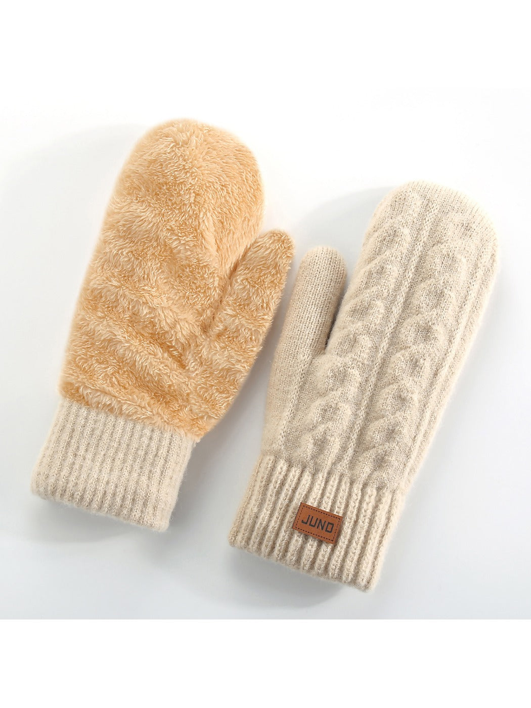 Gloving - Classic Thickened Full-Cover Mittens for Women