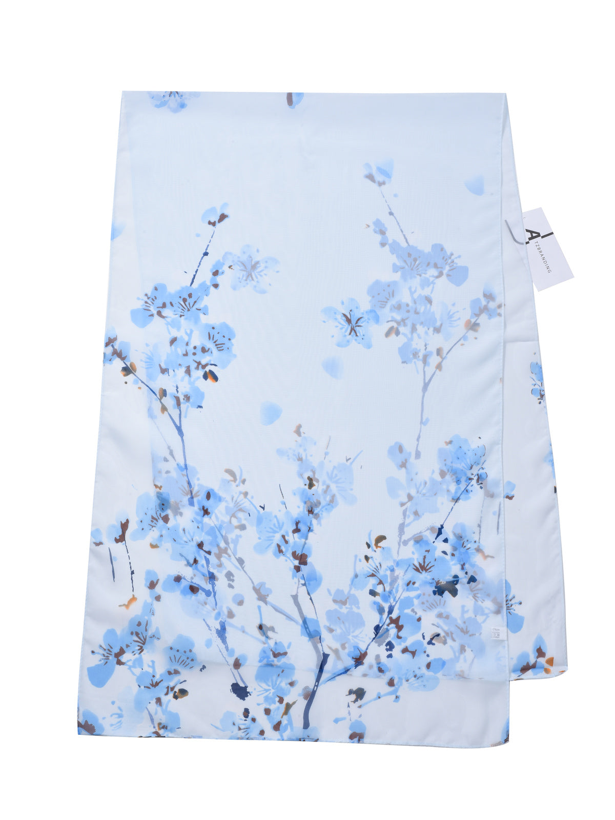 Scarvii - Spring Summer Soft Pastel Floral Scarf