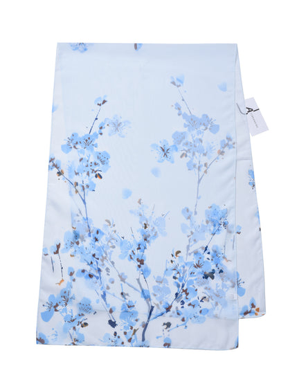 Scarvii - Spring Summer Soft Pastel Floral Scarf