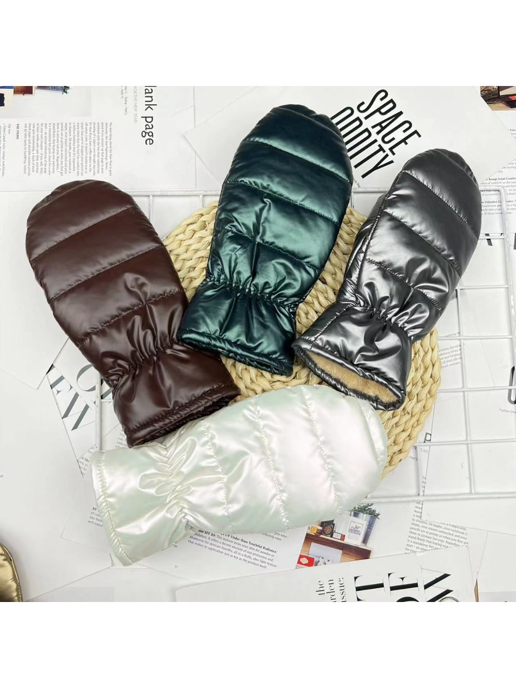 Gloving - No-wash Down-alternative Waterproof & Windproof Mittens