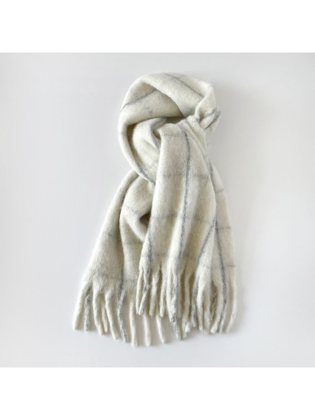 Scarvii - Soft Brushed Plaid Winter Scarf