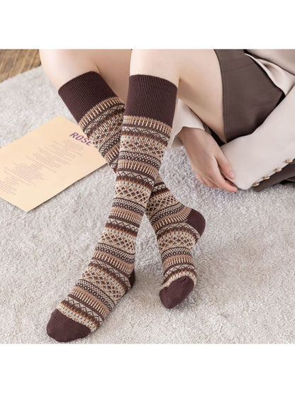 Rufia - Vintage Long Knee High Socks for Women