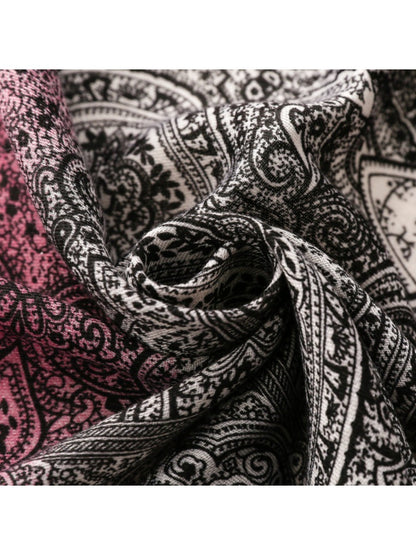 Scarvii - Paisley Gradient Winter Scarf
