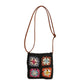Cosbai - Vintage Square Crochet Flower Crossbody Bag