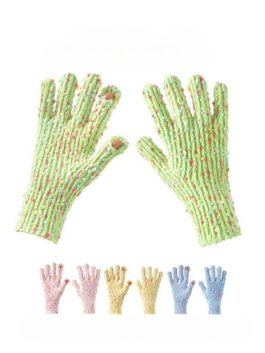 Gloving – Speckled Knit Winter Gloves