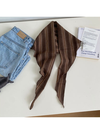 Scarvii Patterned Lightweight Triangle Scarf