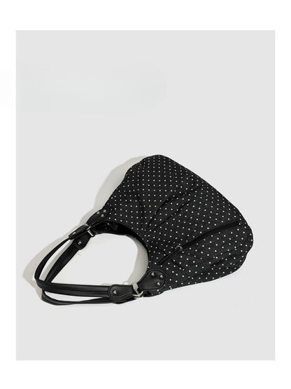 Cosbai - Polka Dot Everyday Shoulder Bag