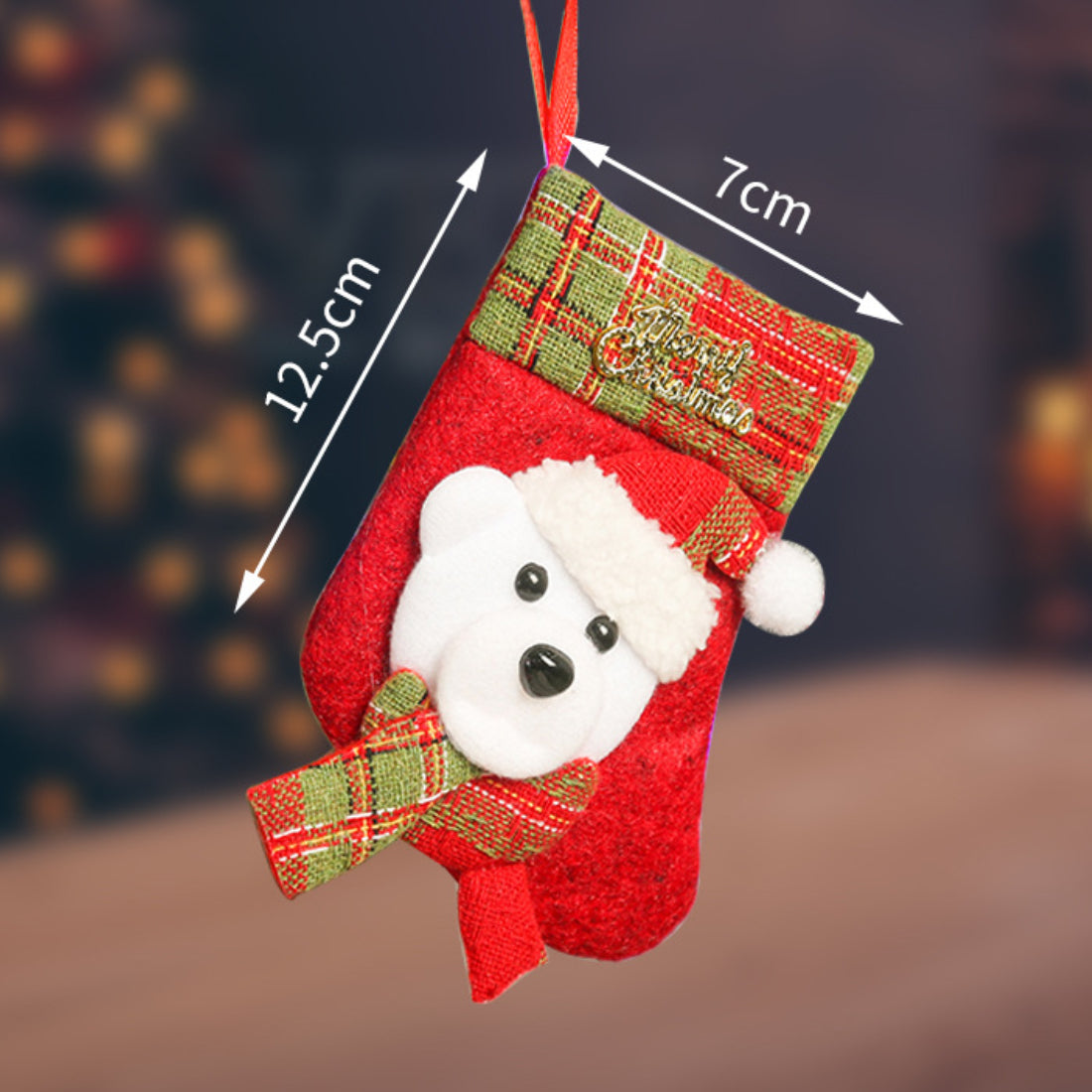 Xris - Mini Christmas Stocking Ornament