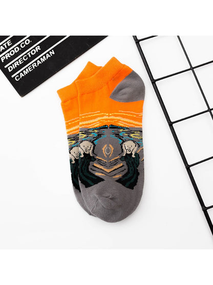 Rufia - Art-Inspired Graphic Ankle Socks product image 6