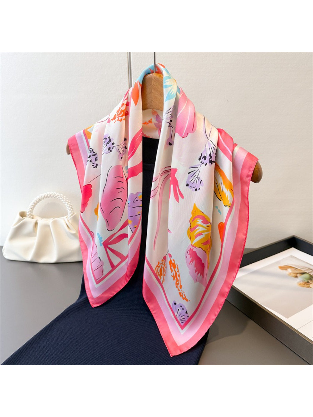 Scarvii Tropical Garden Square Scarf